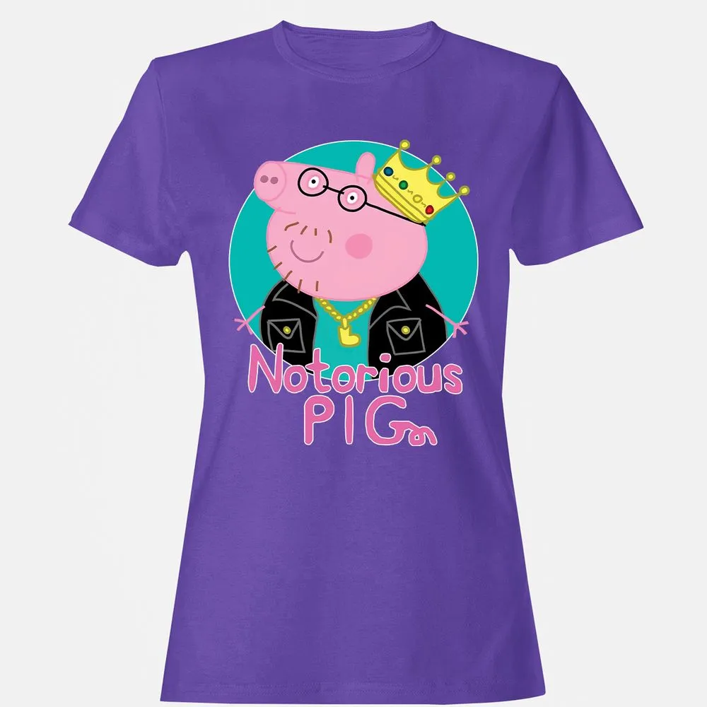 Women's T-Shirt - N8G9AHUG - Purple - 12