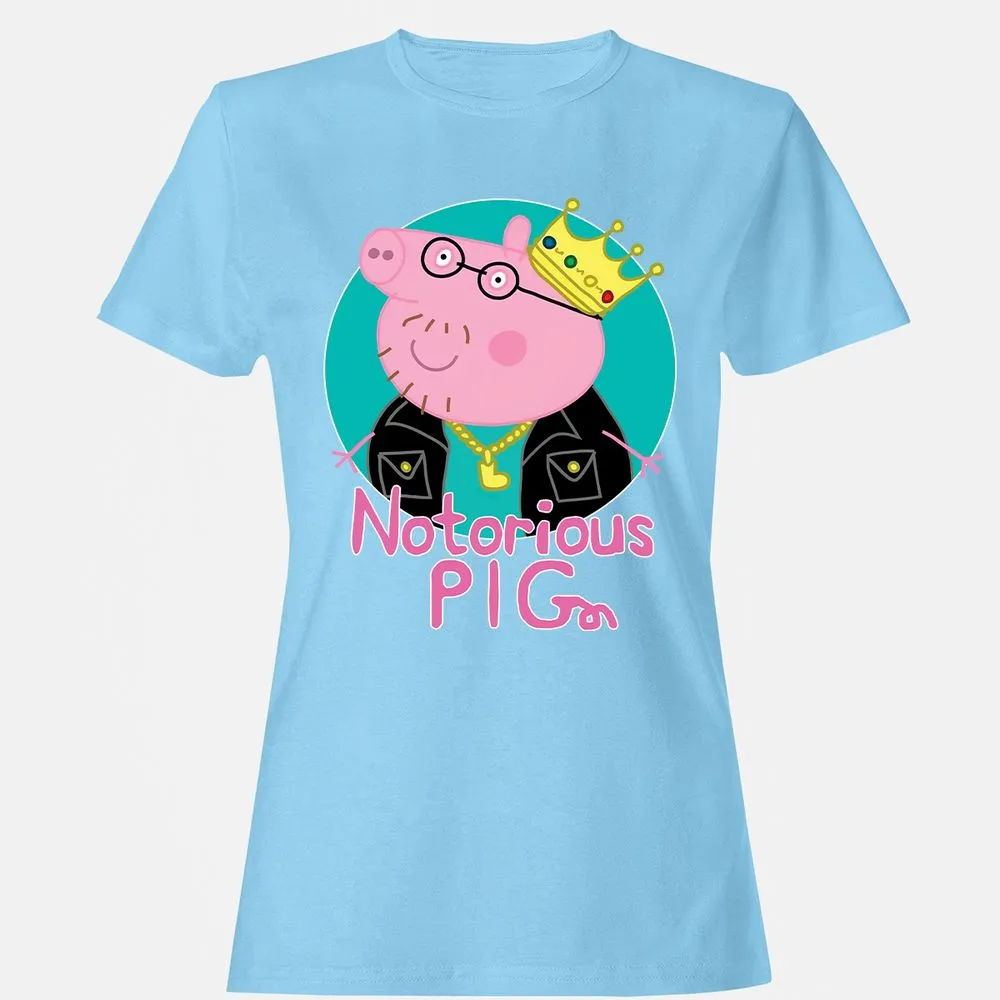 Women's T-Shirt - N8G9AHUG - Light Blue - 8