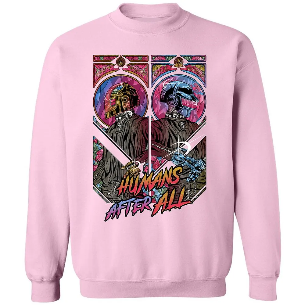 Classic Unisex Sweatshirt - TVRVV3ZM - Light Pink - 3