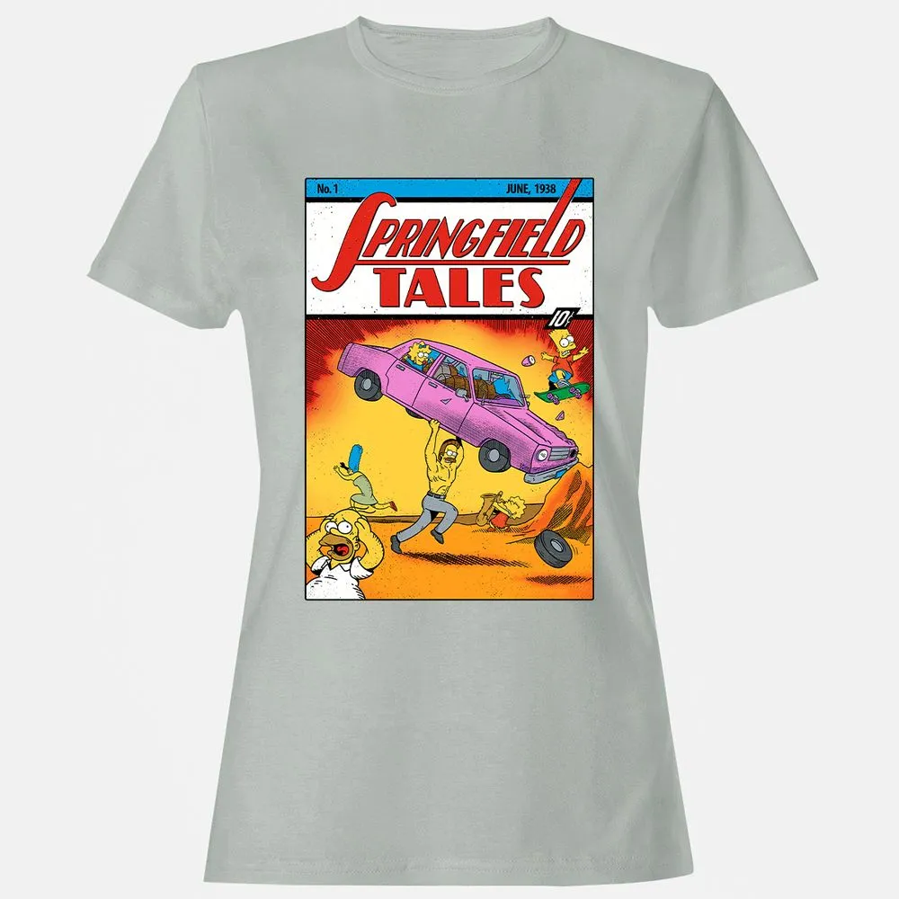 Women's T-Shirt - 7YJQMF7T - Ash - 2