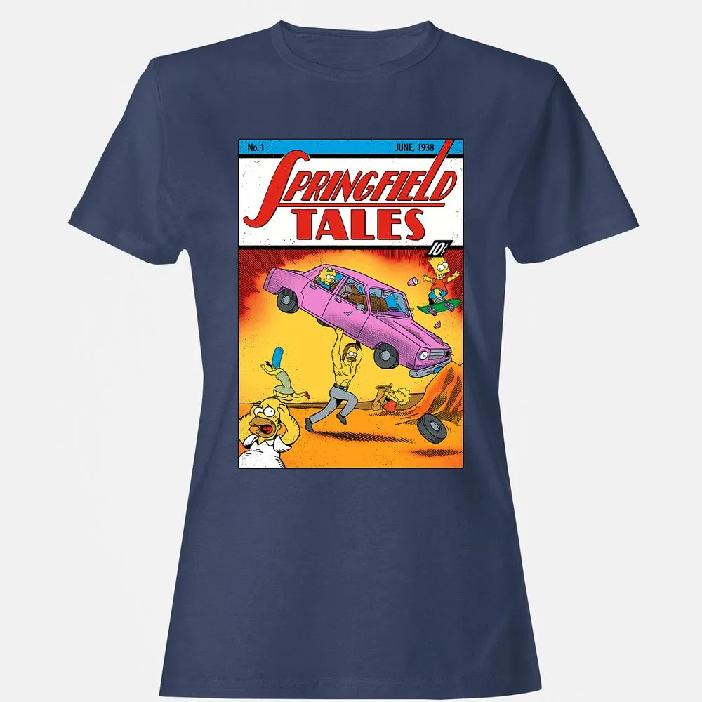 Women's T-Shirt - 7YJQMF7T - Navy - 10