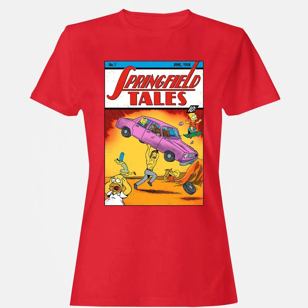 Women's T-Shirt - 7YJQMF7T - Red - 13