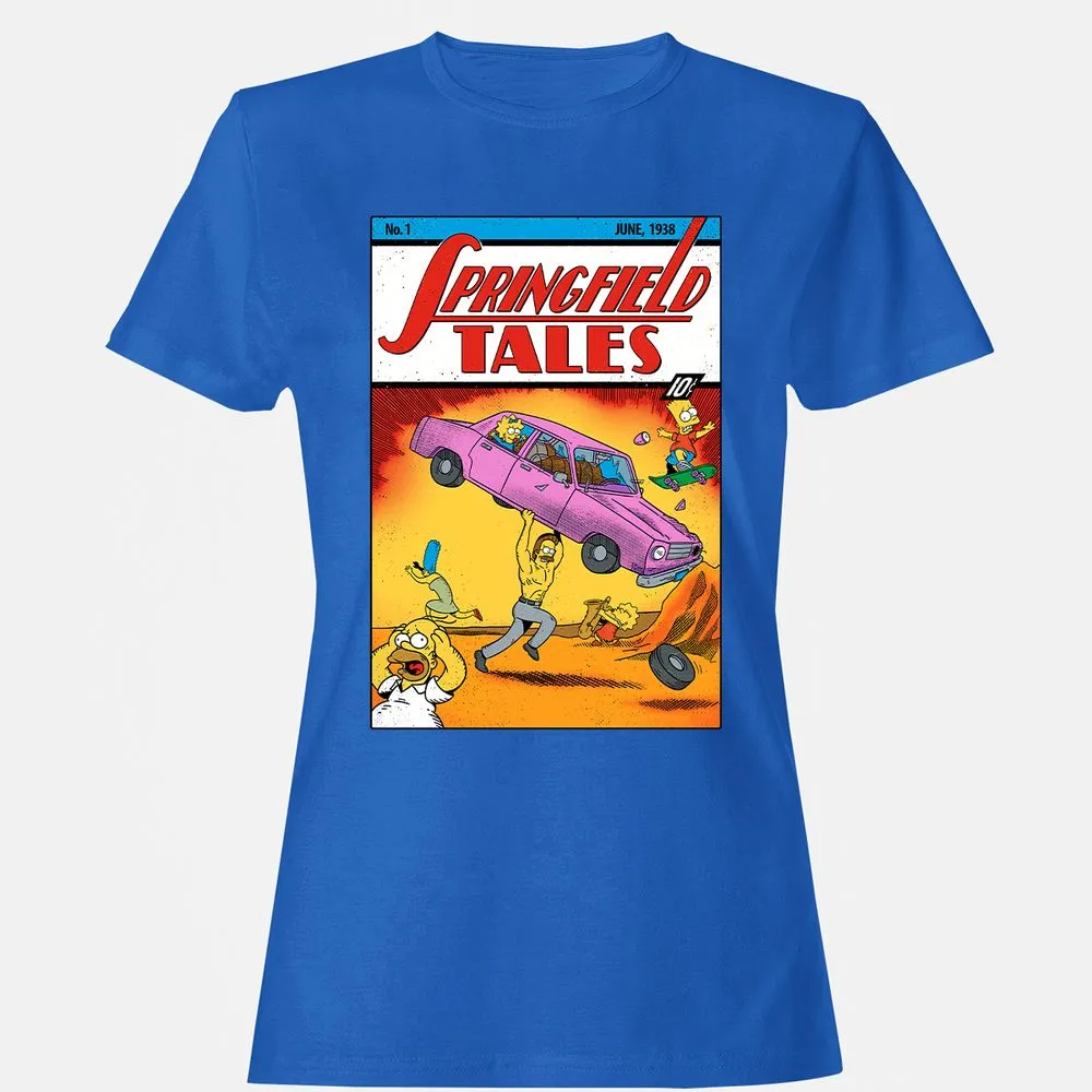 Women's T-Shirt - 7YJQMF7T - Royal - 14