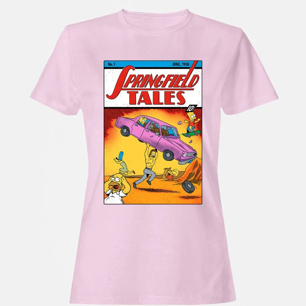 Women's T-Shirt - 7YJQMF7T - Light Pink - 9