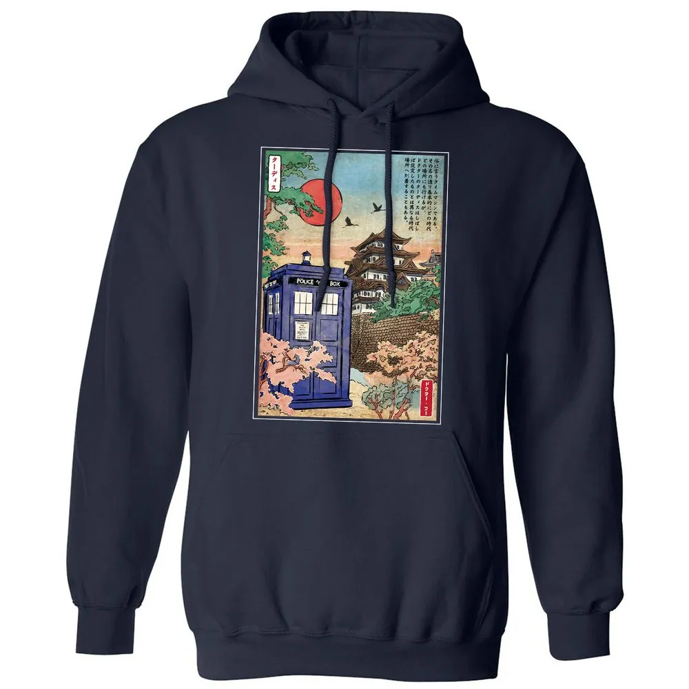 Classic Unisex Hoodie - LEDVTNWK - Navy - 2