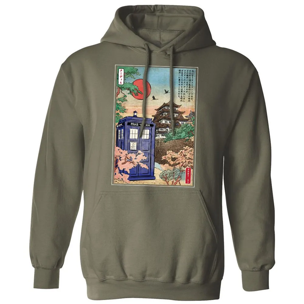 Classic Unisex Hoodie - LEDVTNWK - Military Green - 4