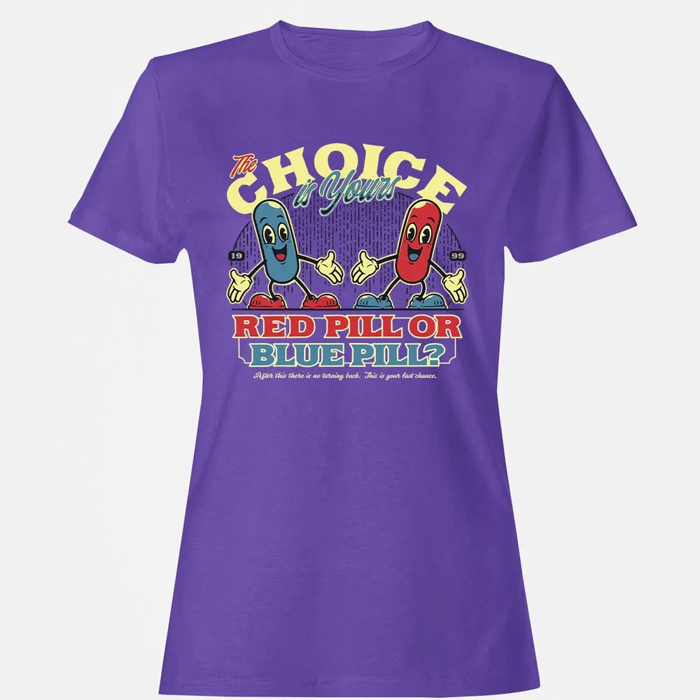 Women's T-Shirt - P74QA1YM - Purple - 12