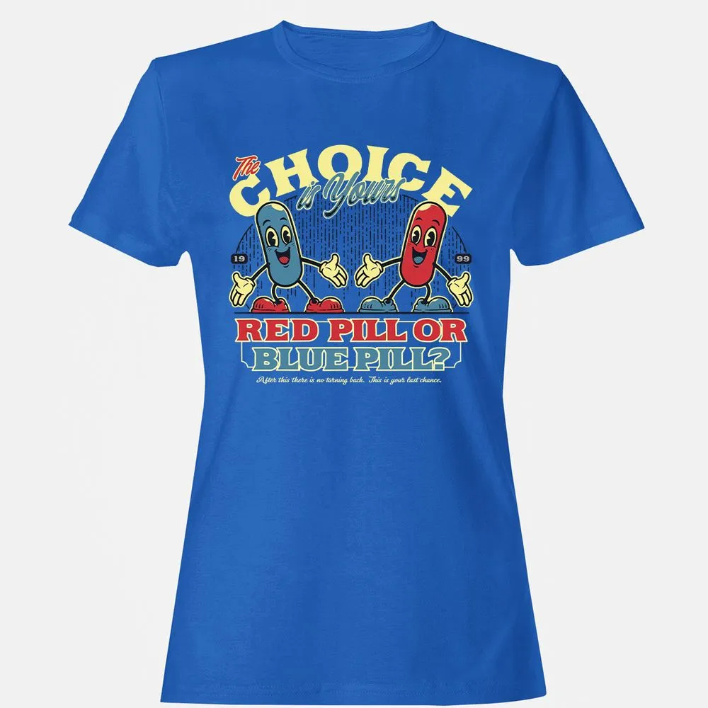 Women's T-Shirt - P74QA1YM - Royal - 14