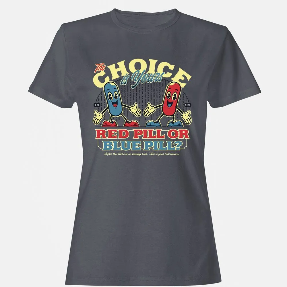 Women's T-Shirt - P74QA1YM - Dark Heather - 5