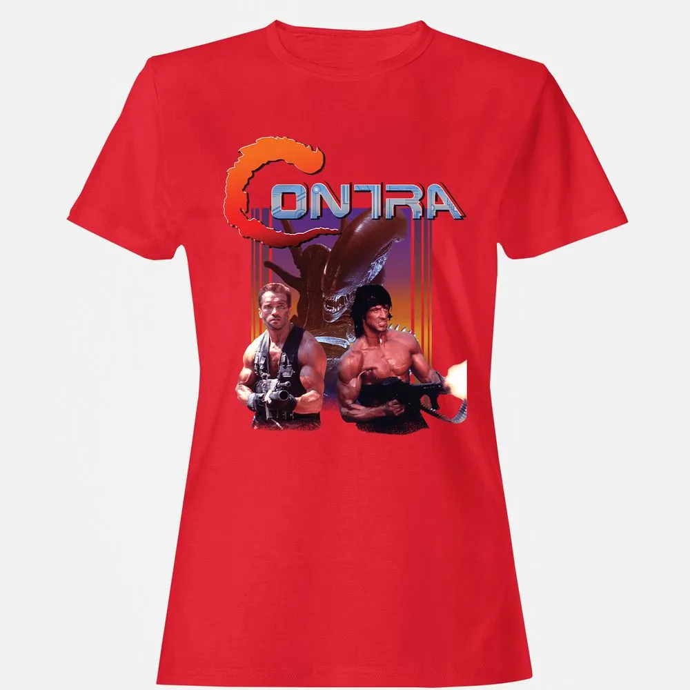 Women's T-Shirt - XPJLZ5FA - Red - 13