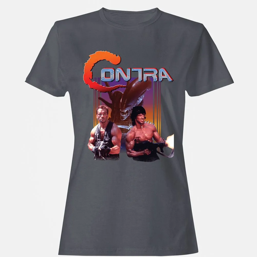 Women's T-Shirt - XPJLZ5FA - Dark Heather - 5