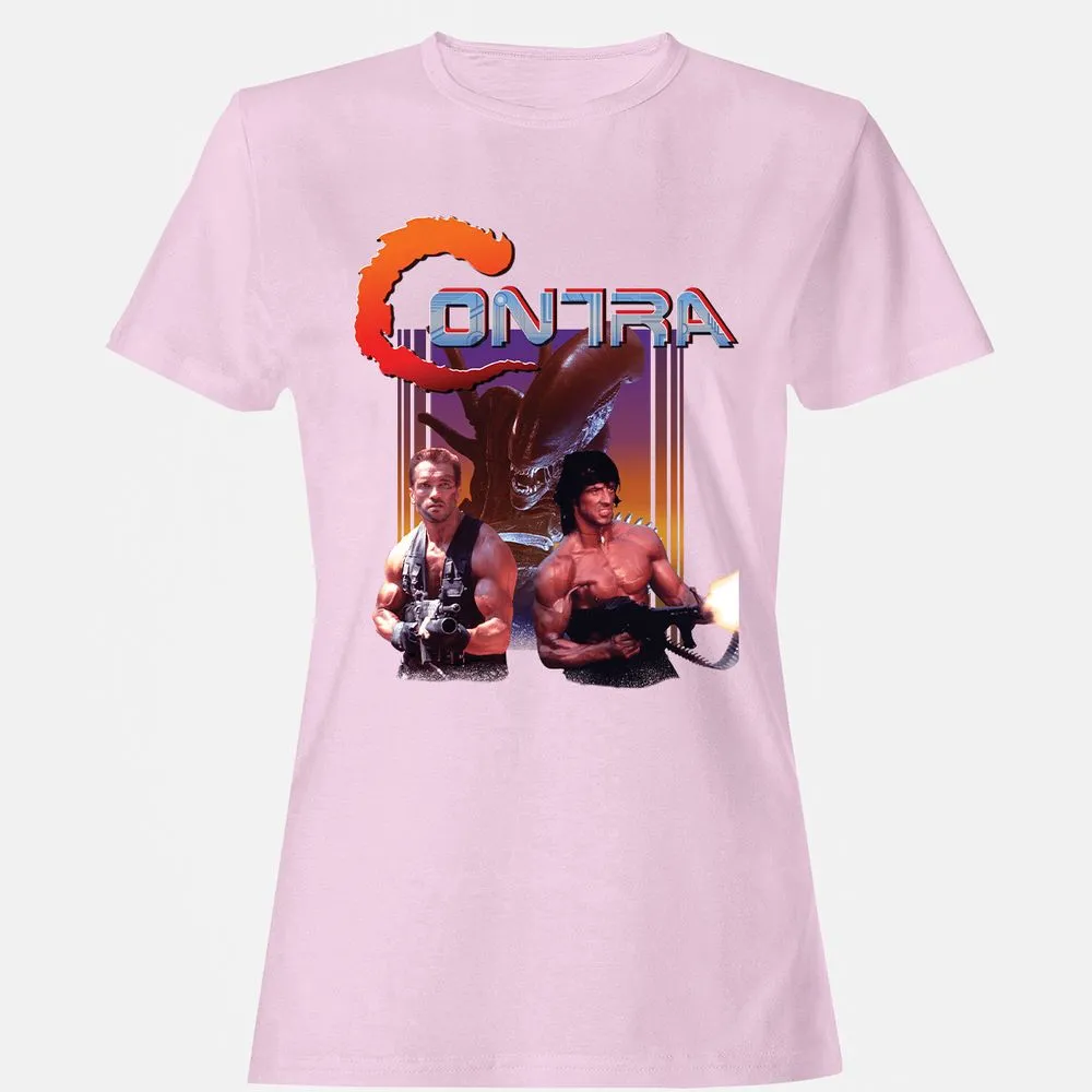 Women's T-Shirt - XPJLZ5FA - Light Pink - 9