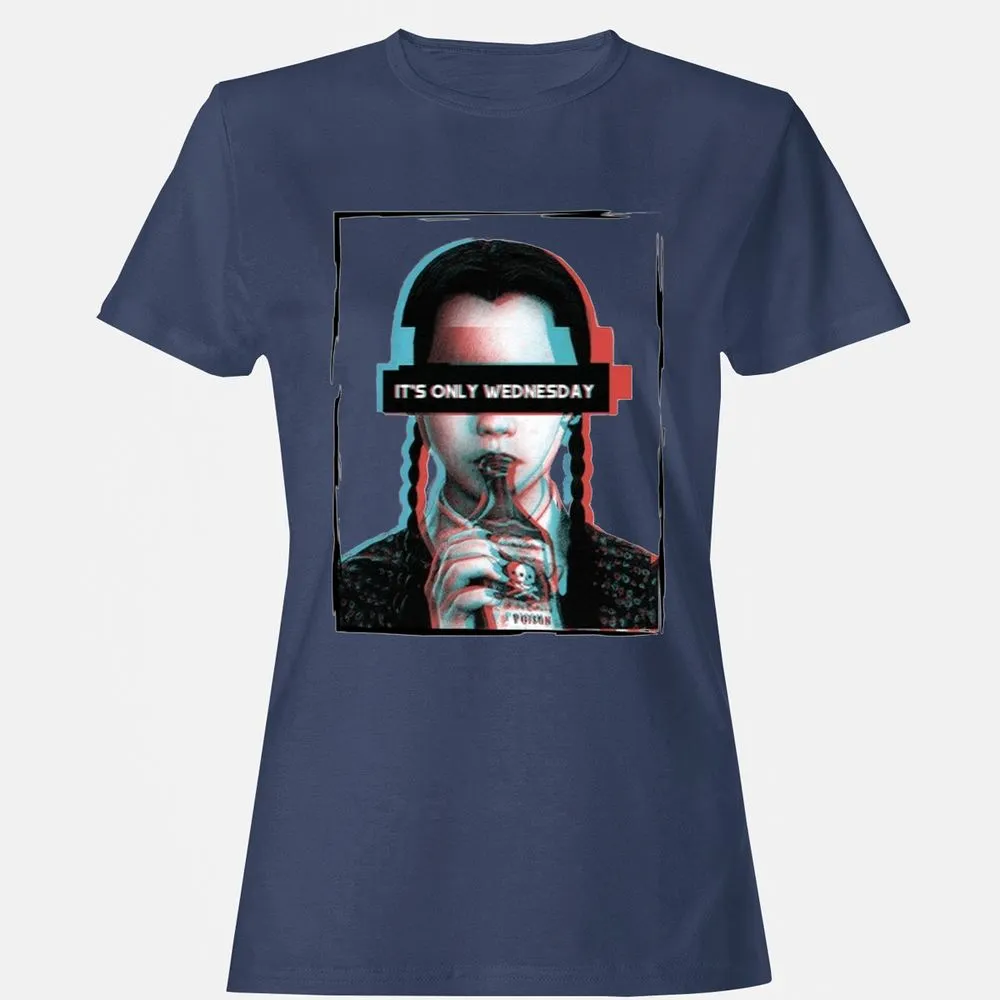 Women's T-Shirt - 39CQQV35 - Navy - 10