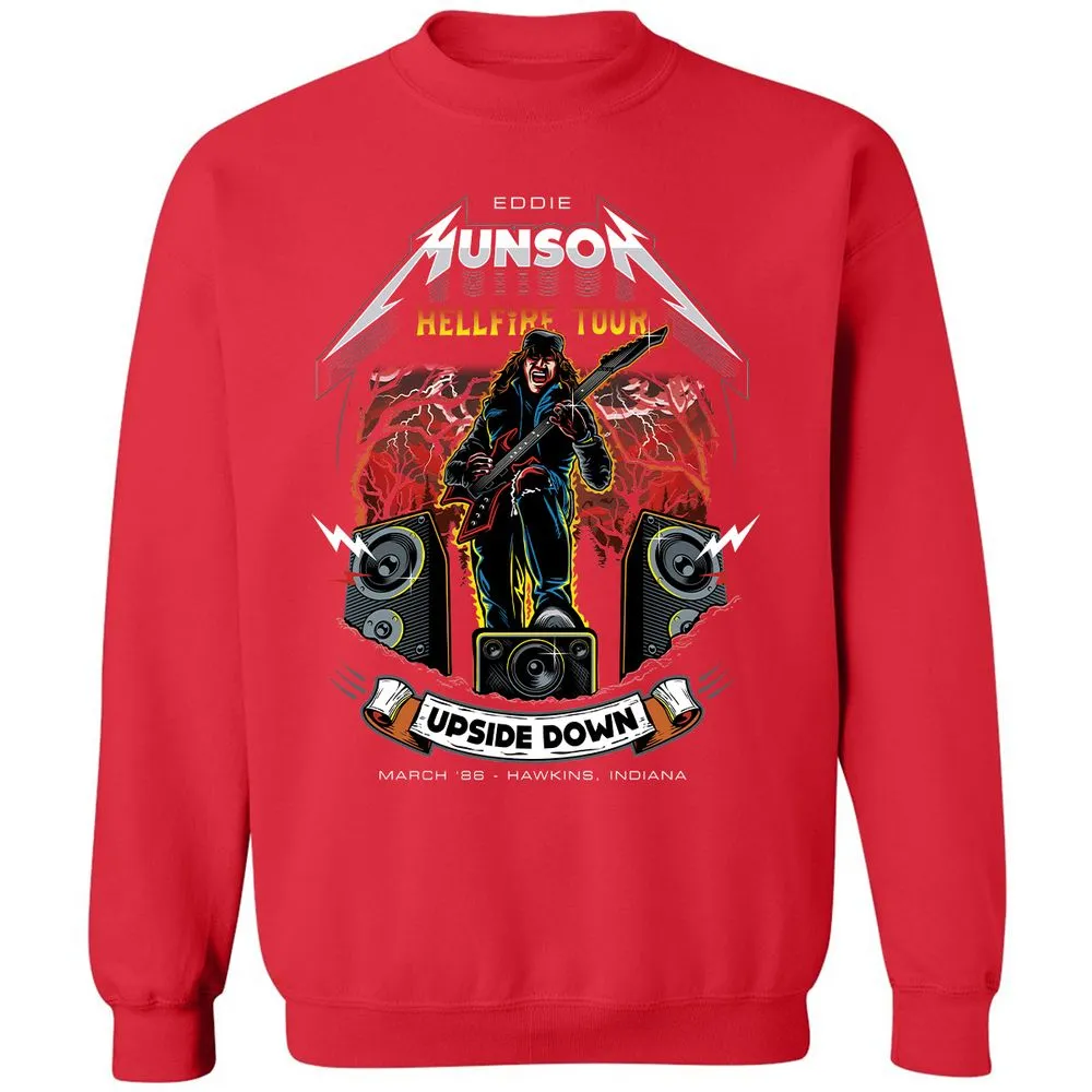 Classic Unisex Sweatshirt - HY1XN5LY - Red - 5