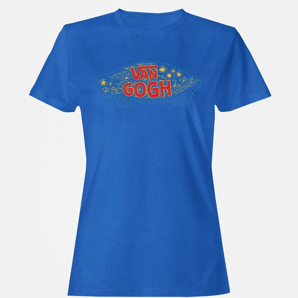 Women's T-Shirt - BR8CZEQM - Royal - 14