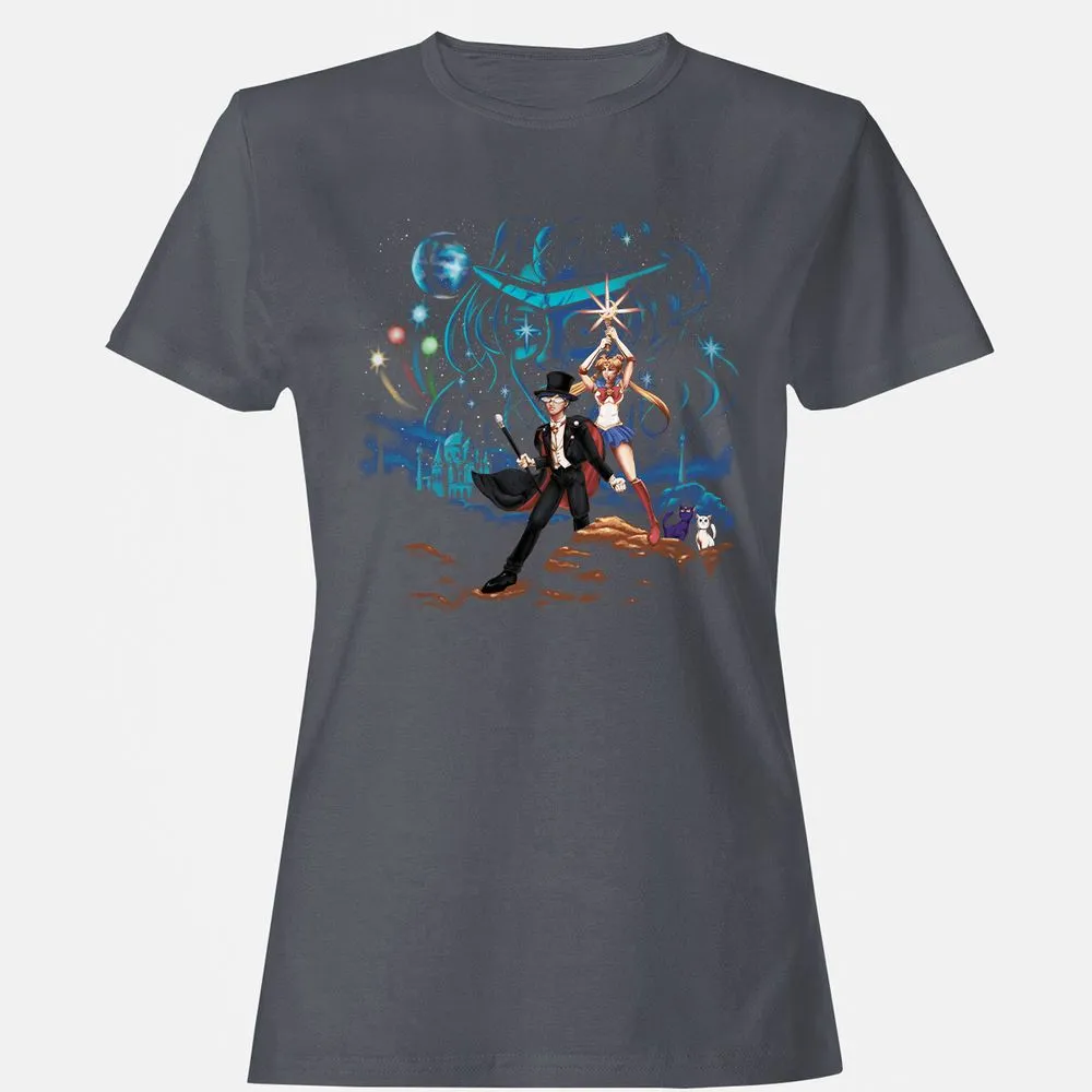 Women's T-Shirt - M7S8D2BH - Dark Heather - 5
