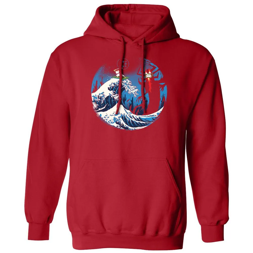 Classic Unisex Hoodie - YN6CS1L8 - Red - 5
