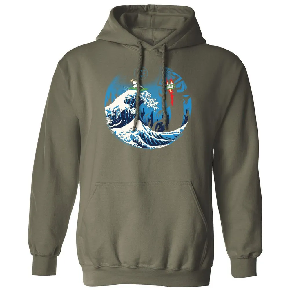 Classic Unisex Hoodie - YN6CS1L8 - Military Green - 4