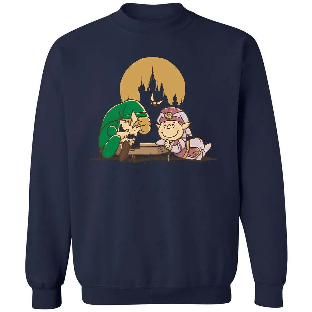 Classic Unisex Sweatshirt - XBLG8L3Y - Navy - 2