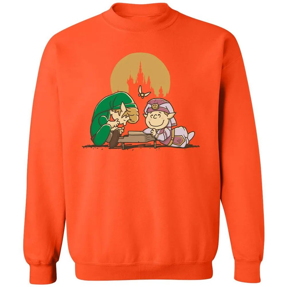 Classic Unisex Sweatshirt - XBLG8L3Y - Orange - 10