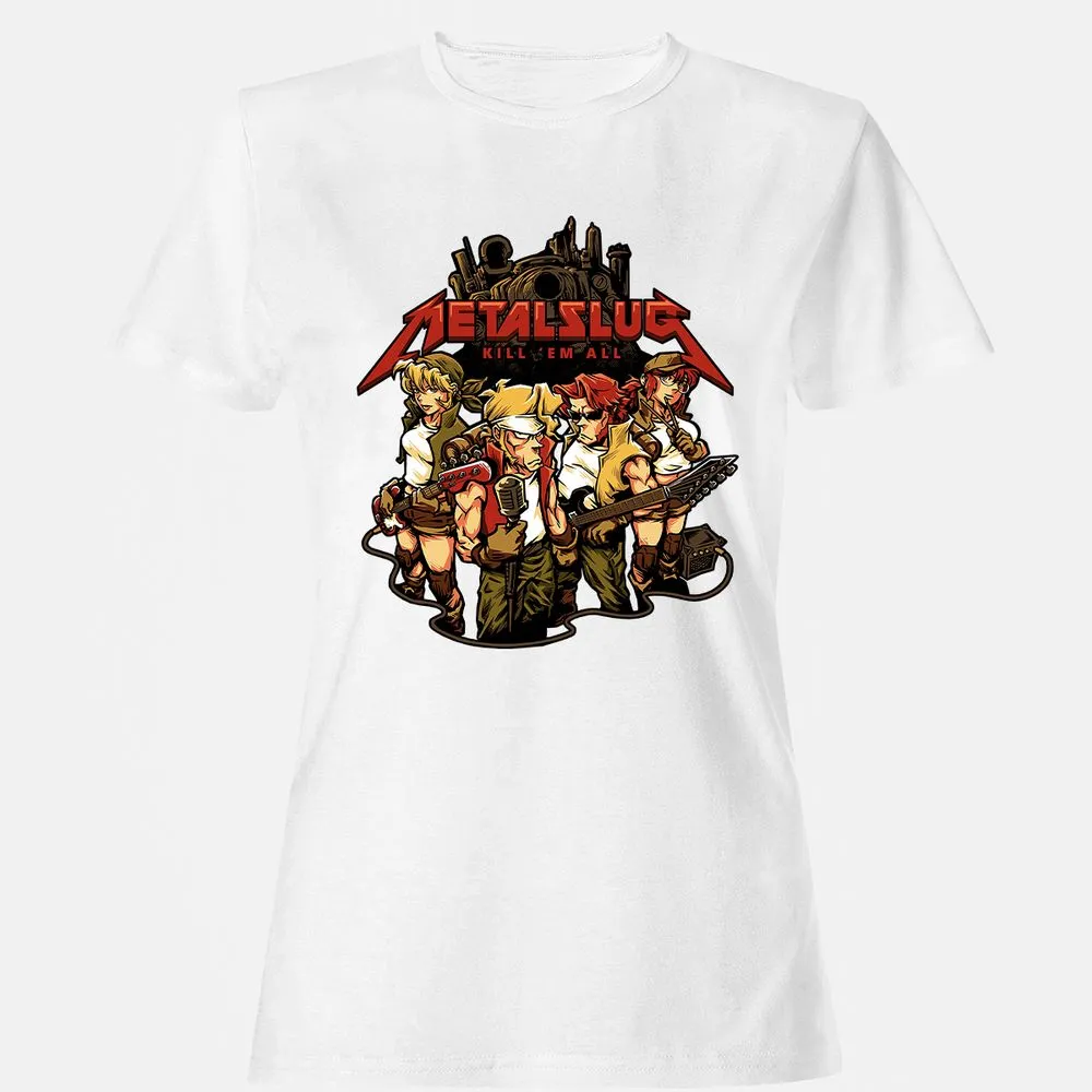 Women's T-Shirt - 6LNS31JZ - White - 16
