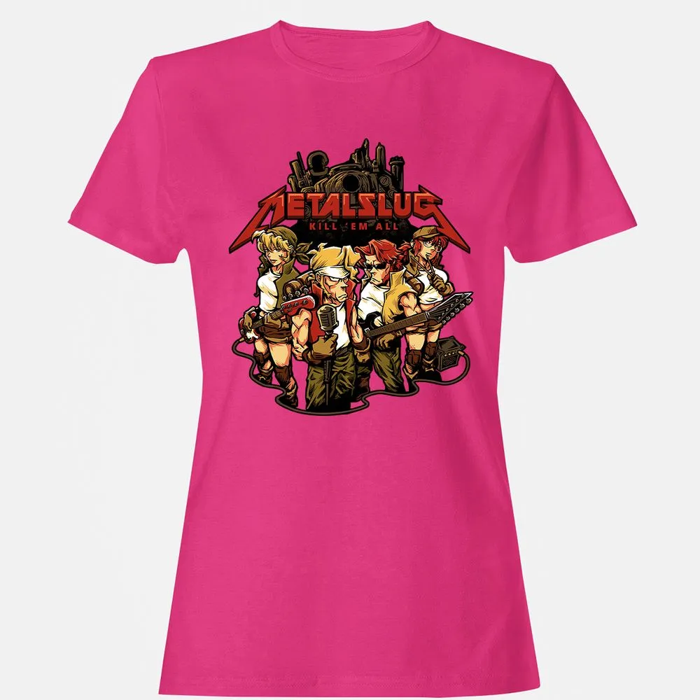 Women's T-Shirt - 6LNS31JZ - Heliconia - 6