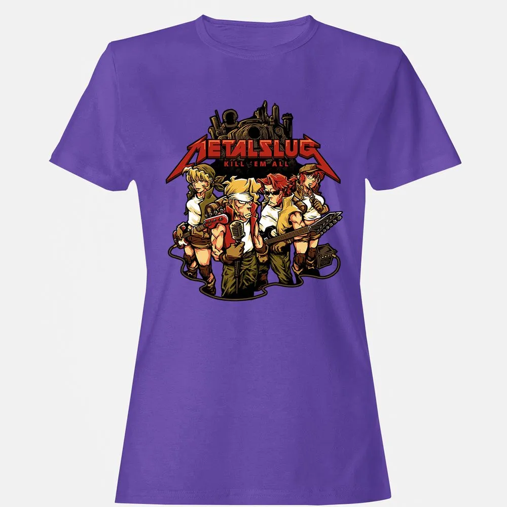 Women's T-Shirt - 6LNS31JZ - Purple - 12