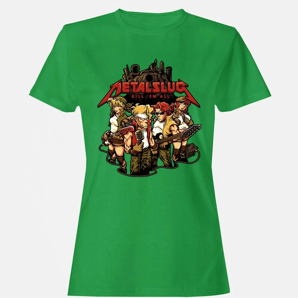 Women's T-Shirt - 6LNS31JZ - Irish Green - 7