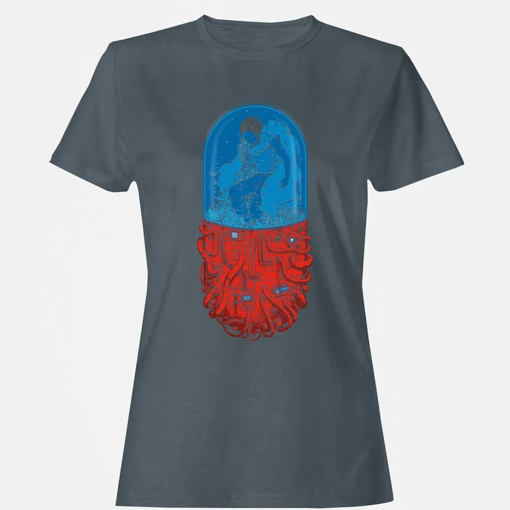 Women's T-Shirt - B3AHLE56 - Charcoal - 3