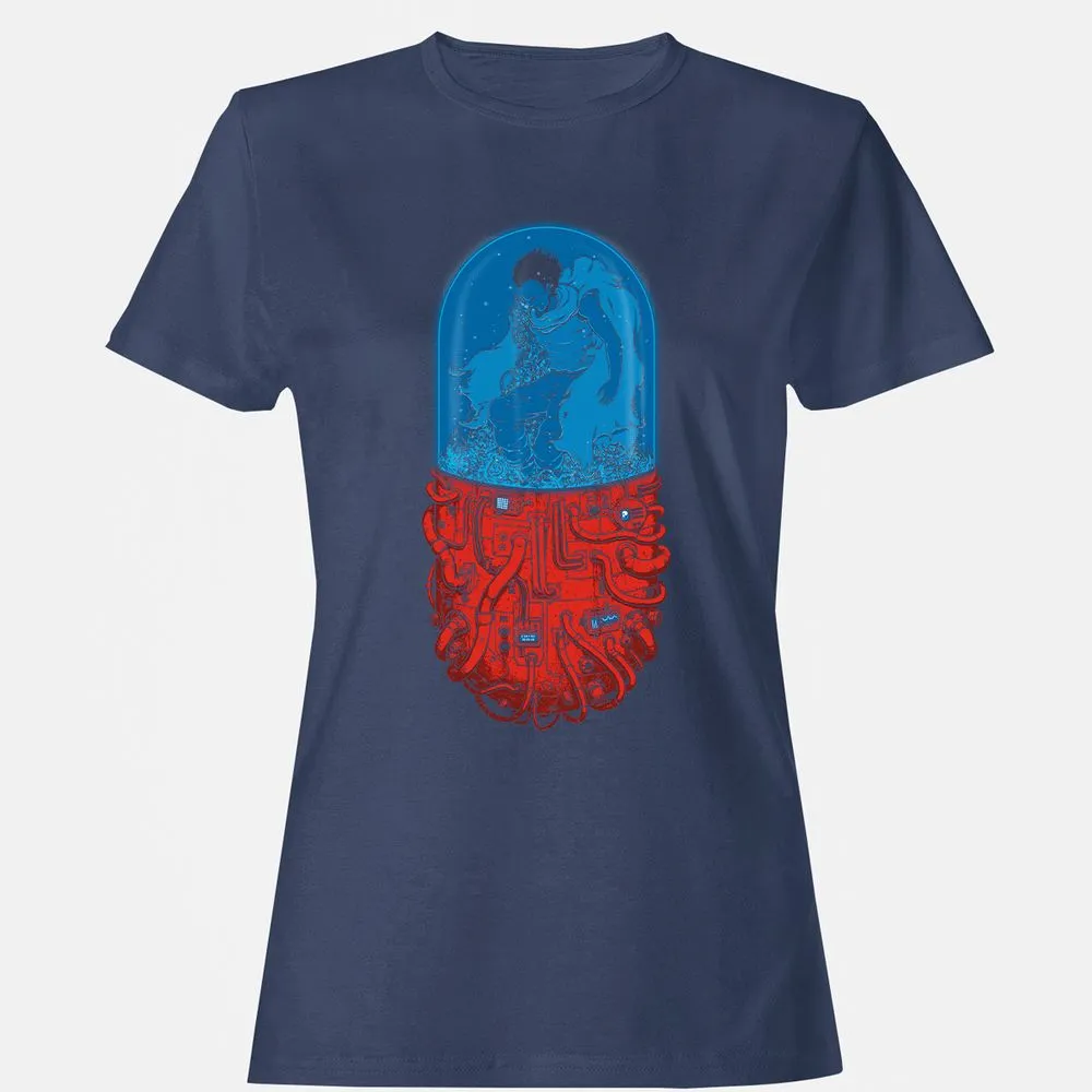 Women's T-Shirt - B3AHLE56 - Navy - 10