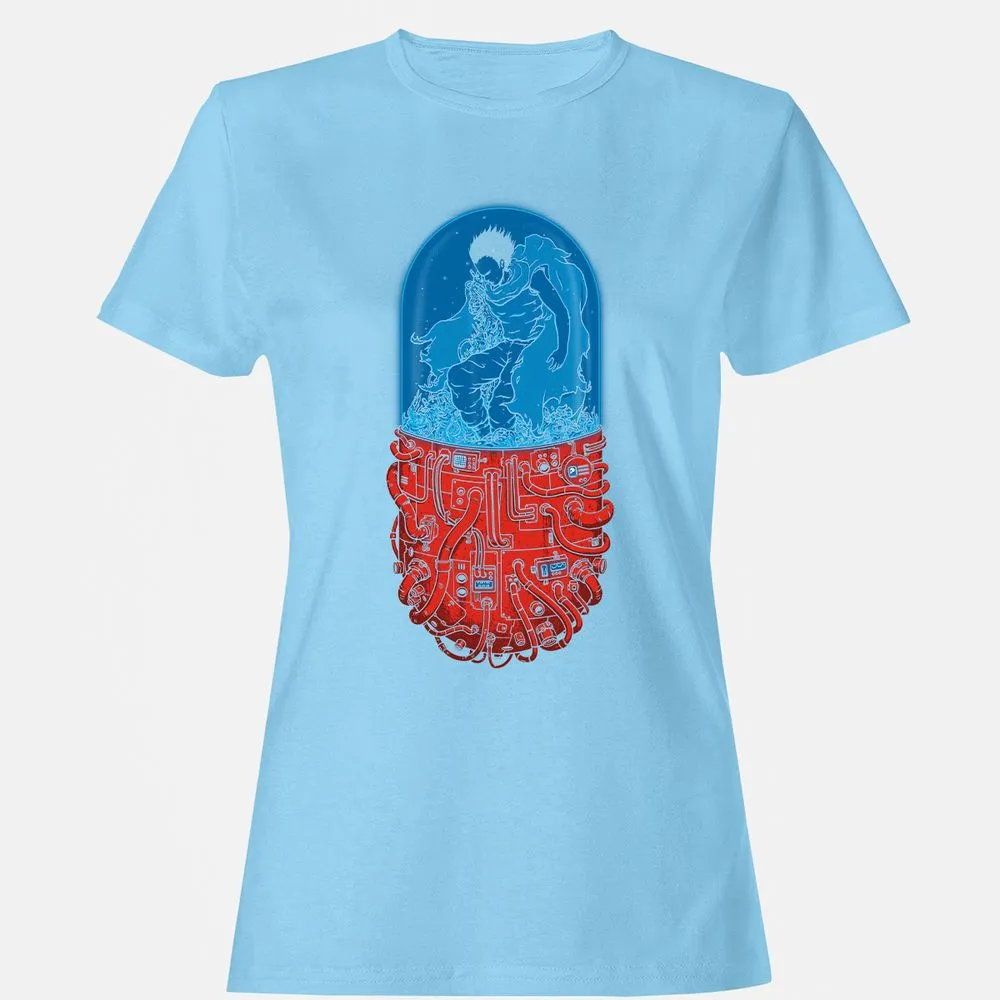 Women's T-Shirt - B3AHLE56 - Light Blue - 8