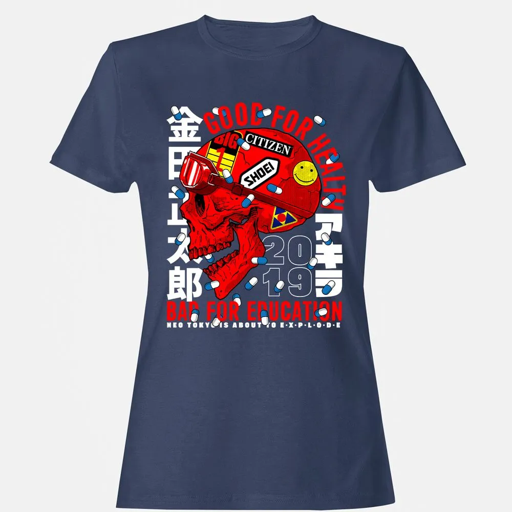 Women's T-Shirt - 7VS4C4DY - Navy - 10