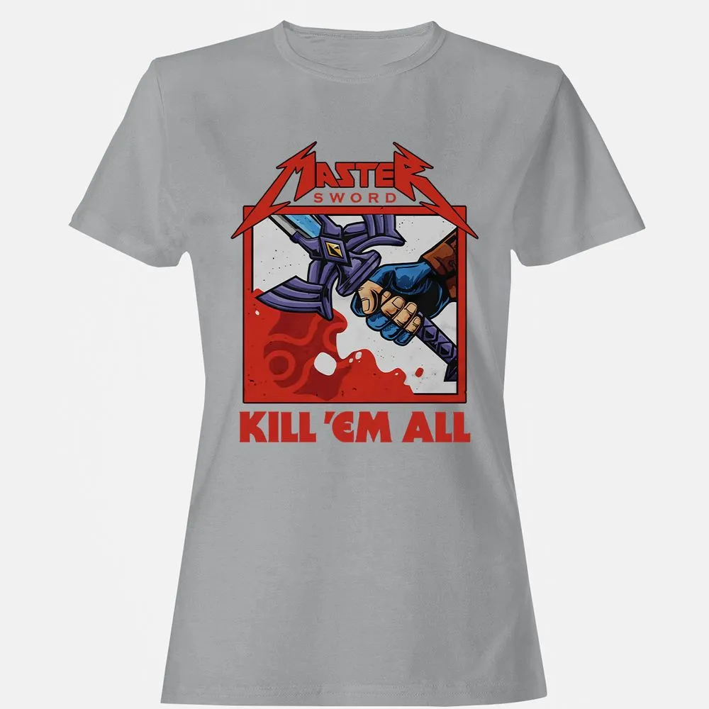 Women's T-Shirt - X6ZE8FKG - Sport Grey - 15