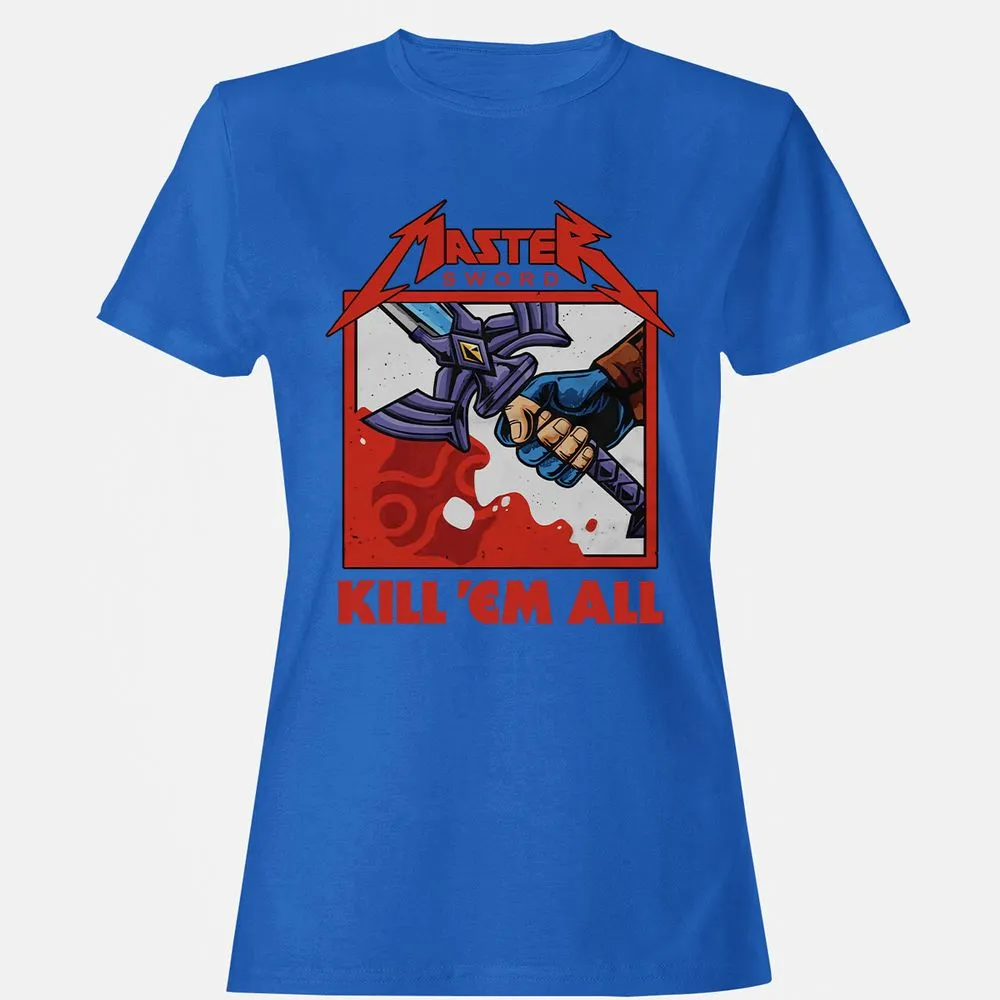 Women's T-Shirt - X6ZE8FKG - Royal - 14