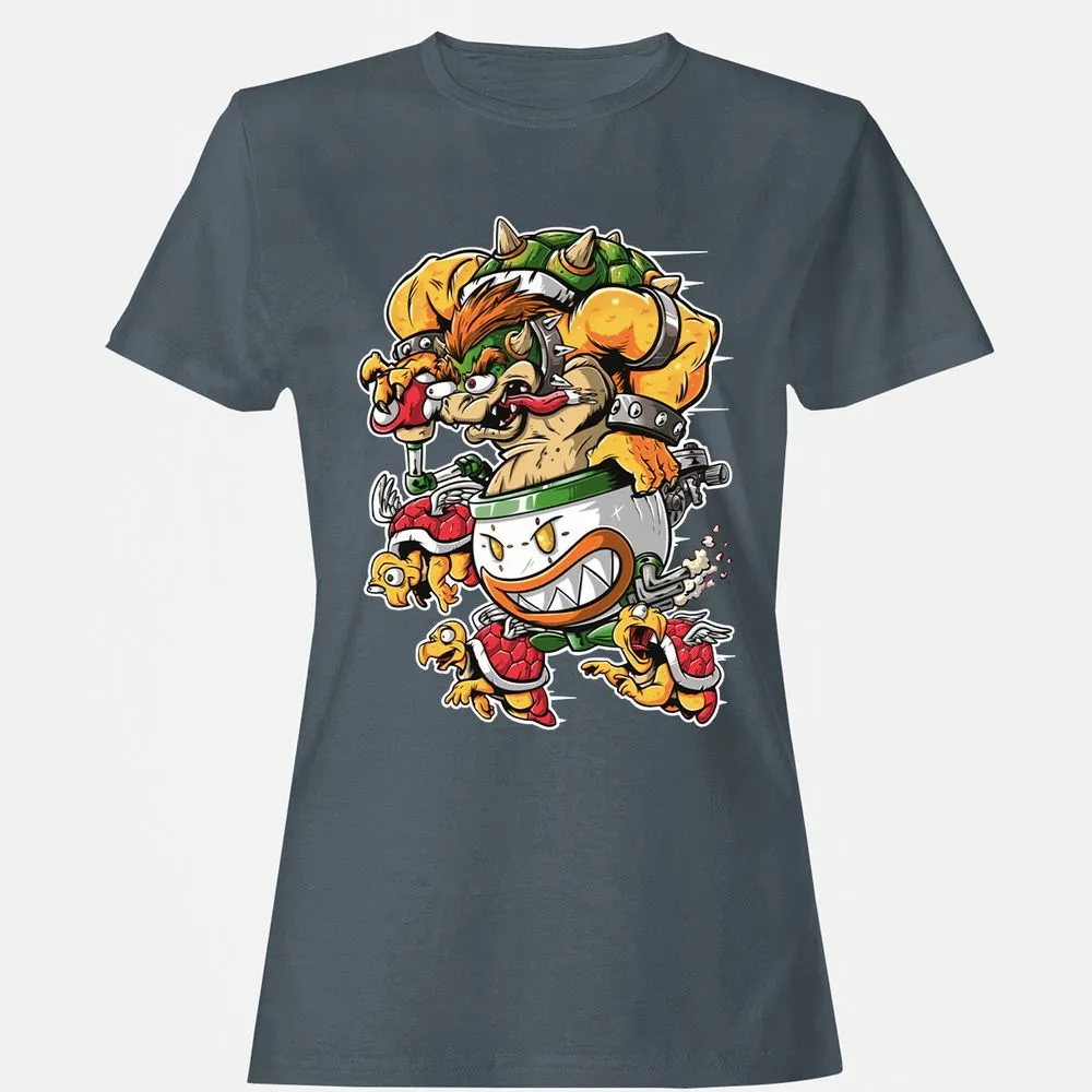 Women's T-Shirt - 4EQMYARK - Charcoal - 3