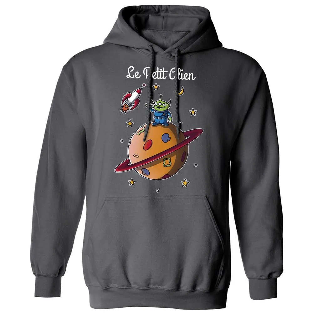 Classic Unisex Hoodie - L5XBCHW8 - Charcoal - 7