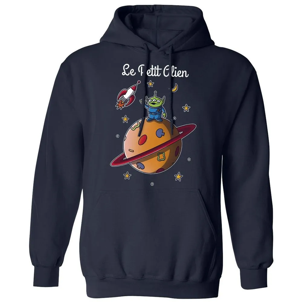 Classic Unisex Hoodie - L5XBCHW8 - Navy - 2