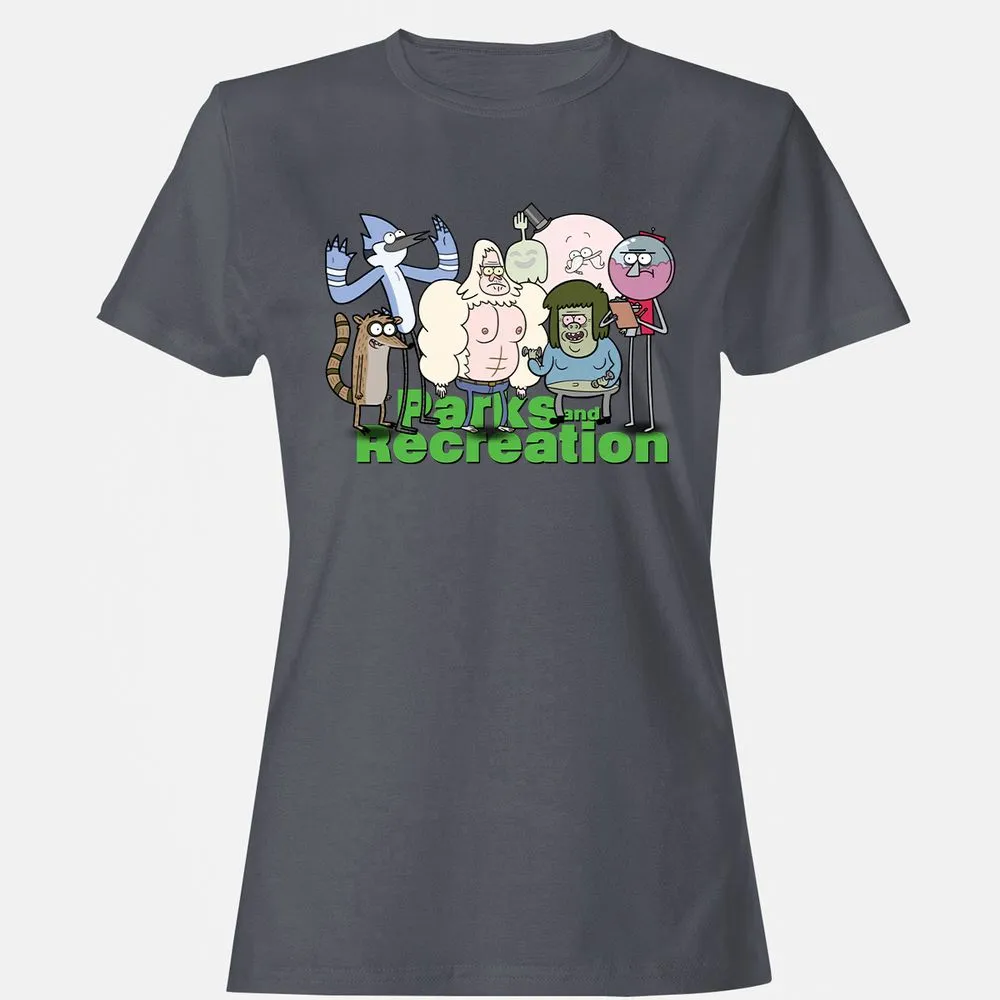 Women's T-Shirt - 5B6QSWMG - Dark Heather - 5