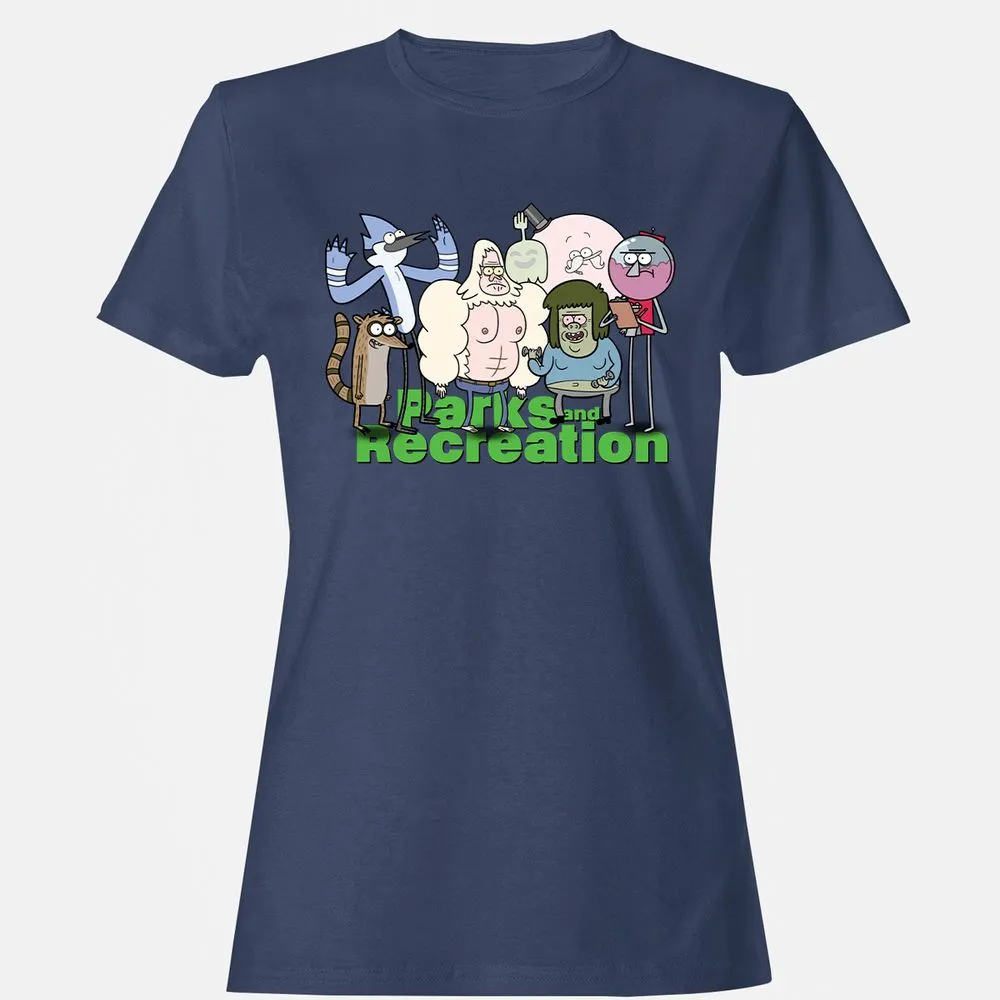 Women's T-Shirt - 5B6QSWMG - Navy - 10