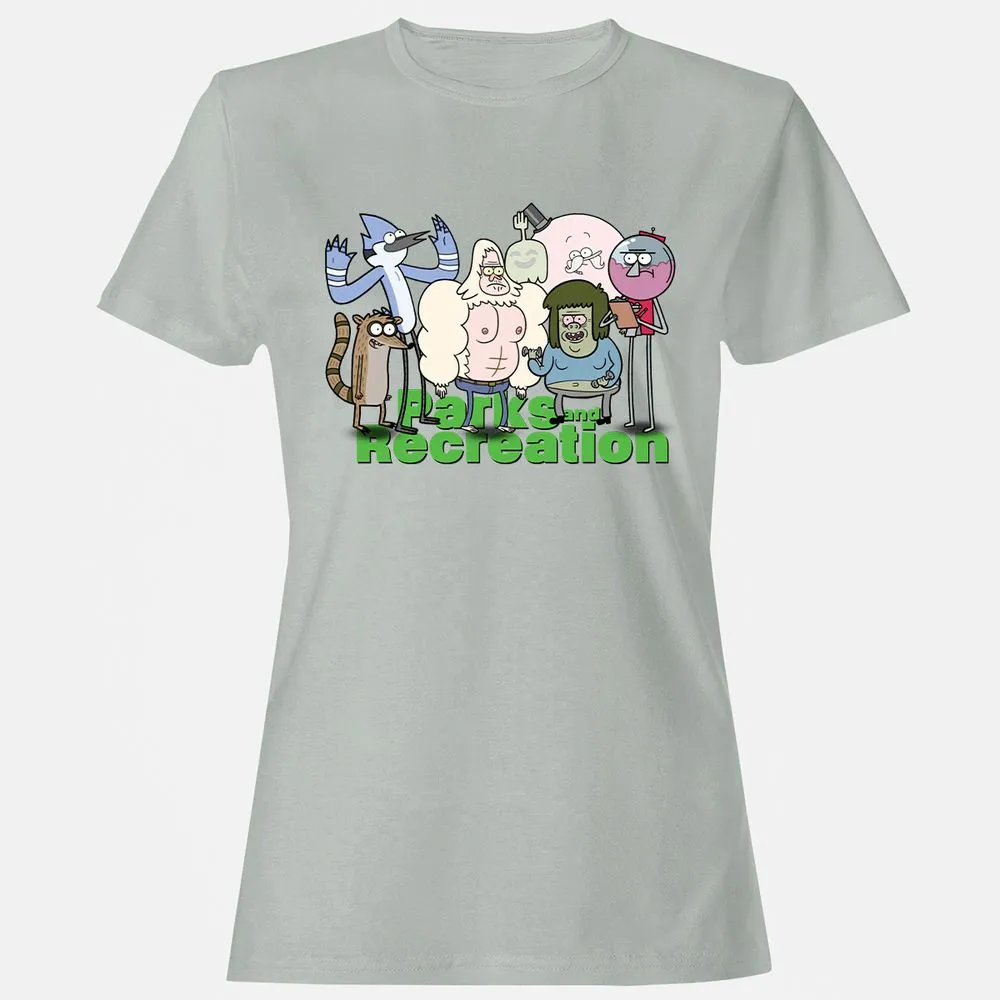 Women's T-Shirt - 5B6QSWMG - Ash - 2