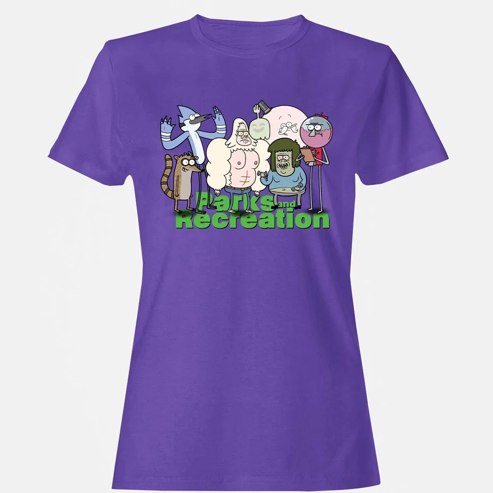 Women's T-Shirt - 5B6QSWMG - Purple - 12