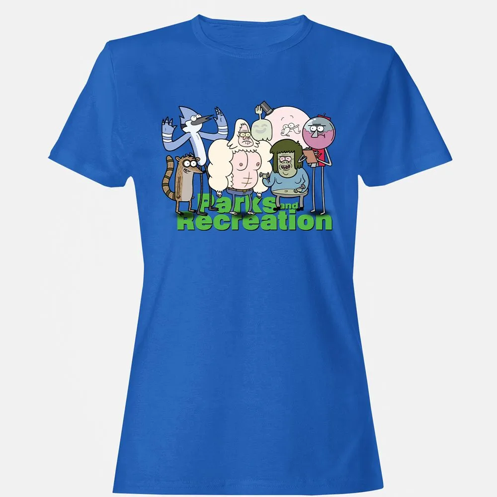 Women's T-Shirt - 5B6QSWMG - Royal - 14