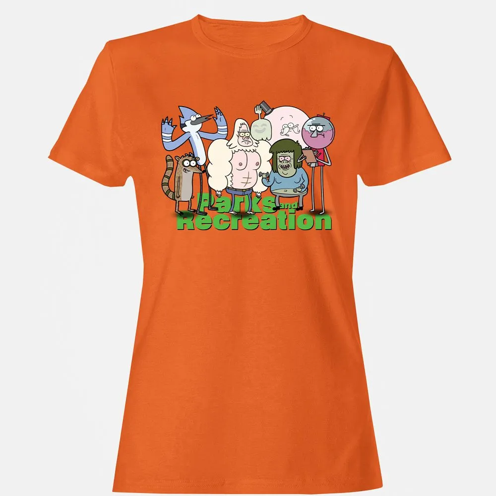 Women's T-Shirt - 5B6QSWMG - Orange - 11