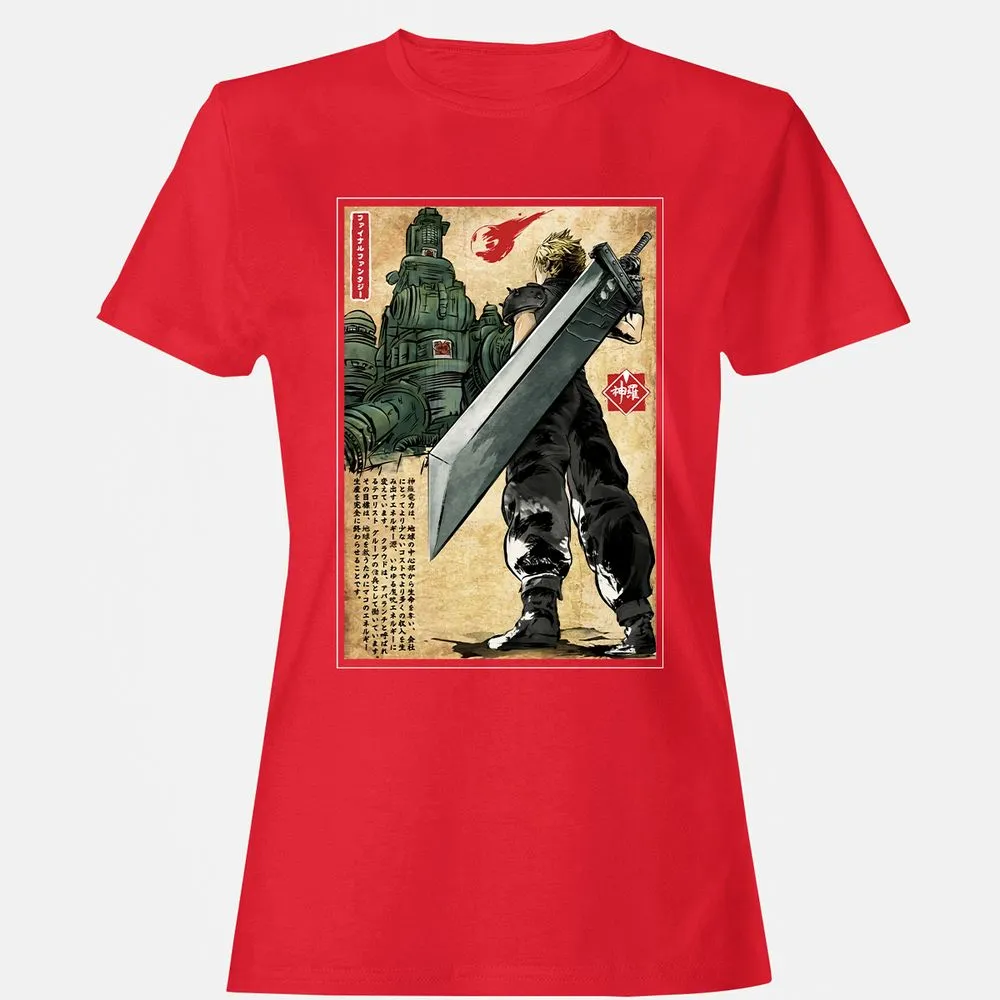 Women's T-Shirt - G7PZZUL3 - Red - 13