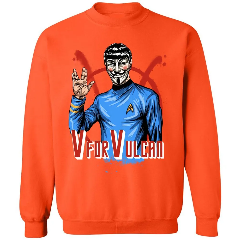 Classic Unisex Sweatshirt - VYSTSRLR - Orange - 10