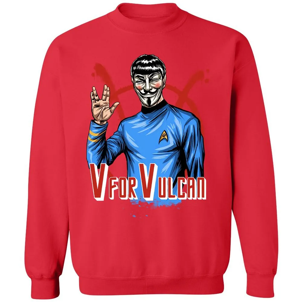 Classic Unisex Sweatshirt - VYSTSRLR - Red - 5