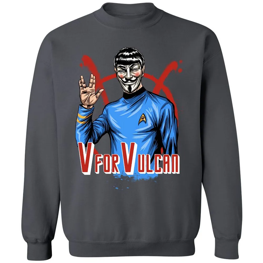 Classic Unisex Sweatshirt - VYSTSRLR - Charcoal - 7