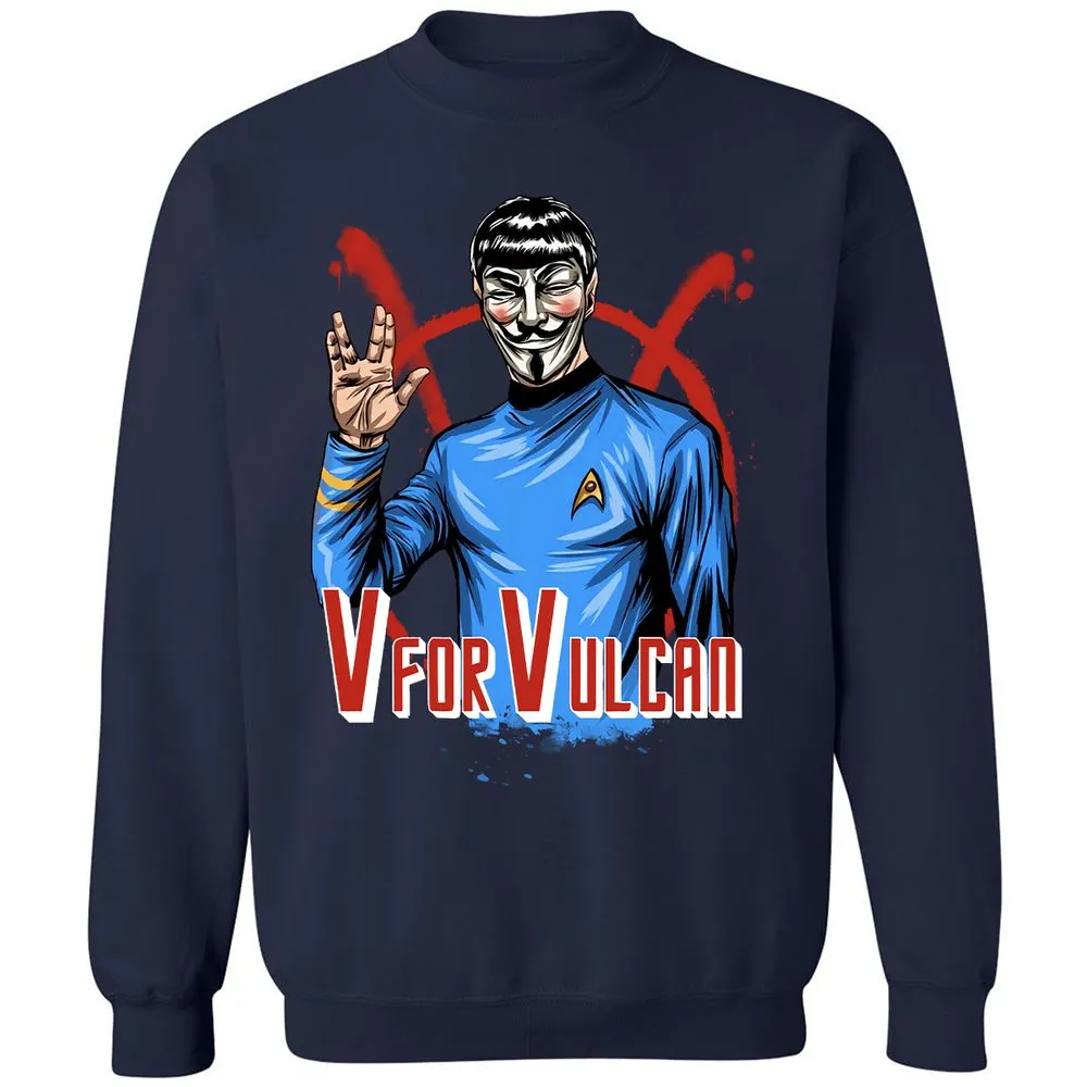 Classic Unisex Sweatshirt - VYSTSRLR - Navy - 2