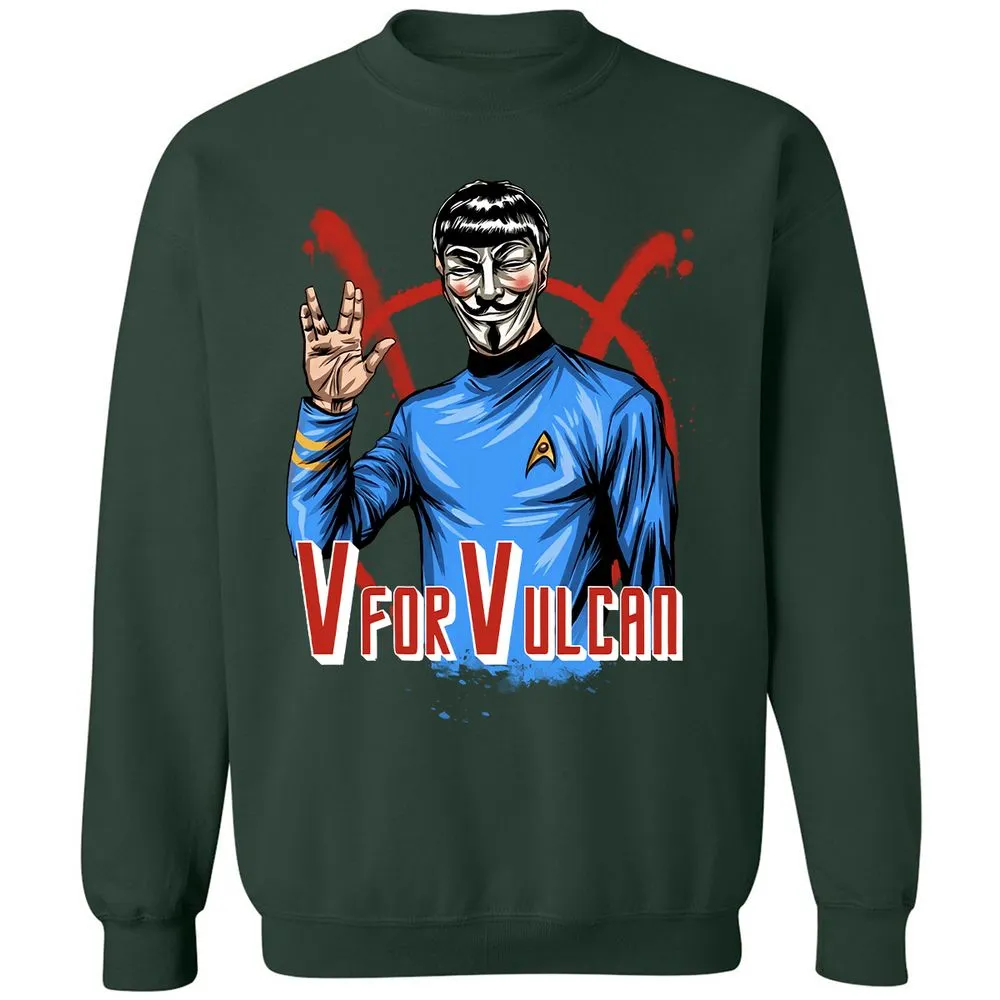 Classic Unisex Sweatshirt - VYSTSRLR - Forest Green - 4