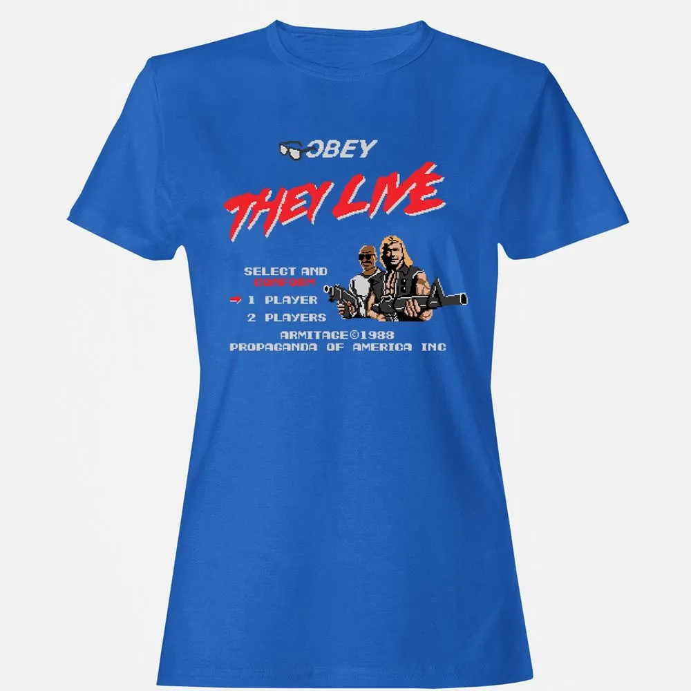Women's T-Shirt - 6LTQYZMM - Royal - 14